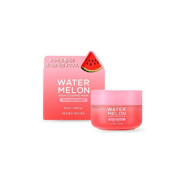 

Маска Holika Holika Water Melon Aqua Sleeping Mask увлажняющая, с экстрактом арбуза, 50 мл