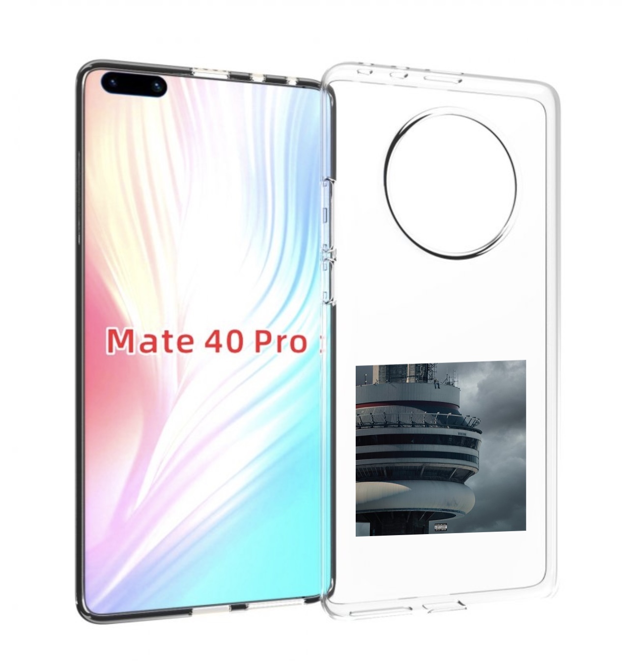

Чехол MyPads Drake - Views для Huawei Mate 40 Pro (NOH-NX9), Прозрачный, Tocco