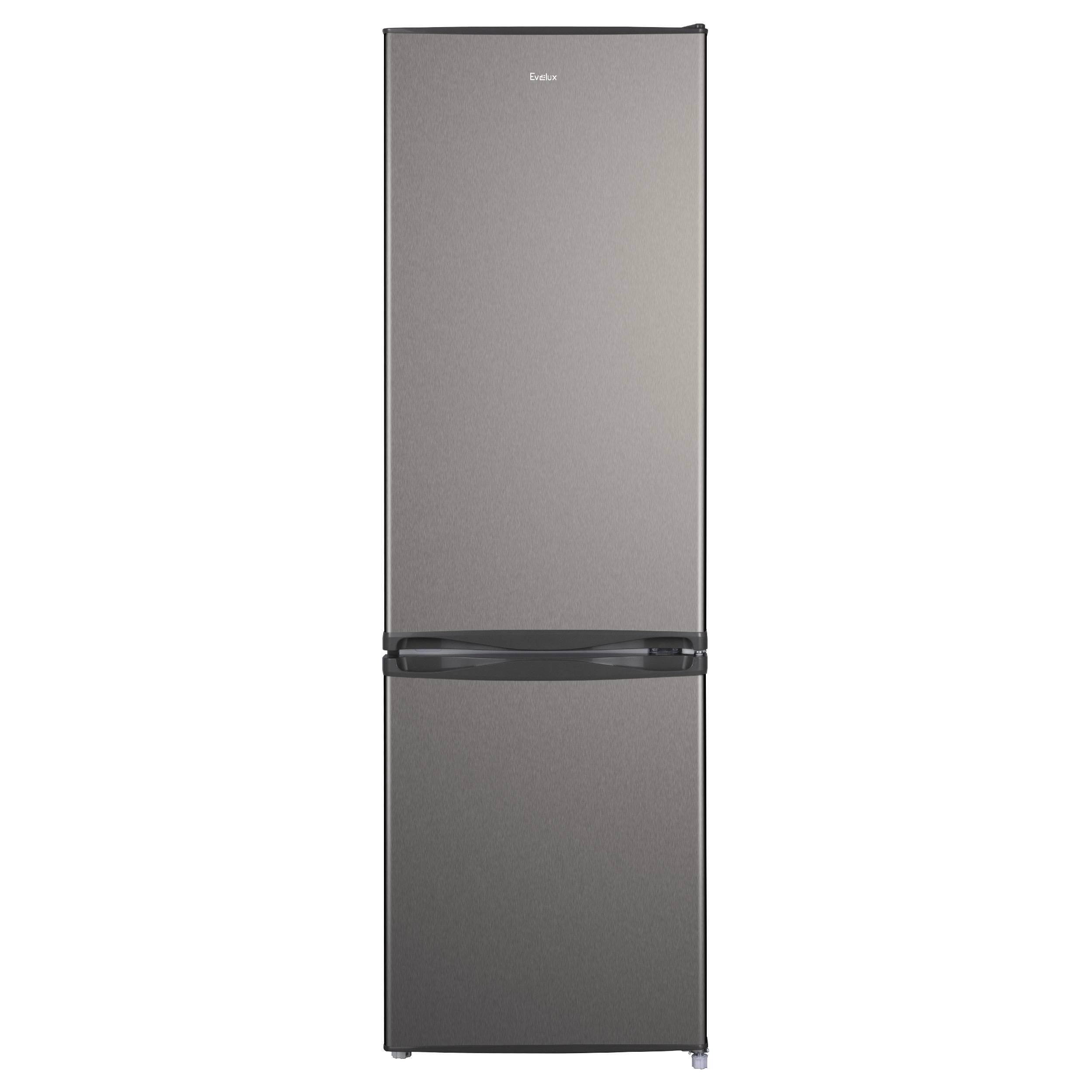Холодильник Evelux FS 2220 X серебристый комбинированный варочный центр smeg cx91gm серебристый