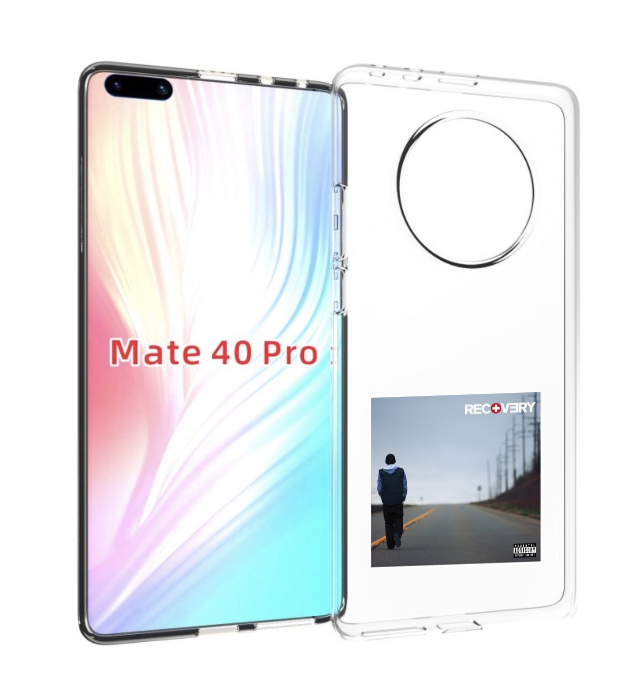 

Чехол MyPads Eminem RECOVERY для Huawei Mate 40 Pro (NOH-NX9), Прозрачный, Tocco