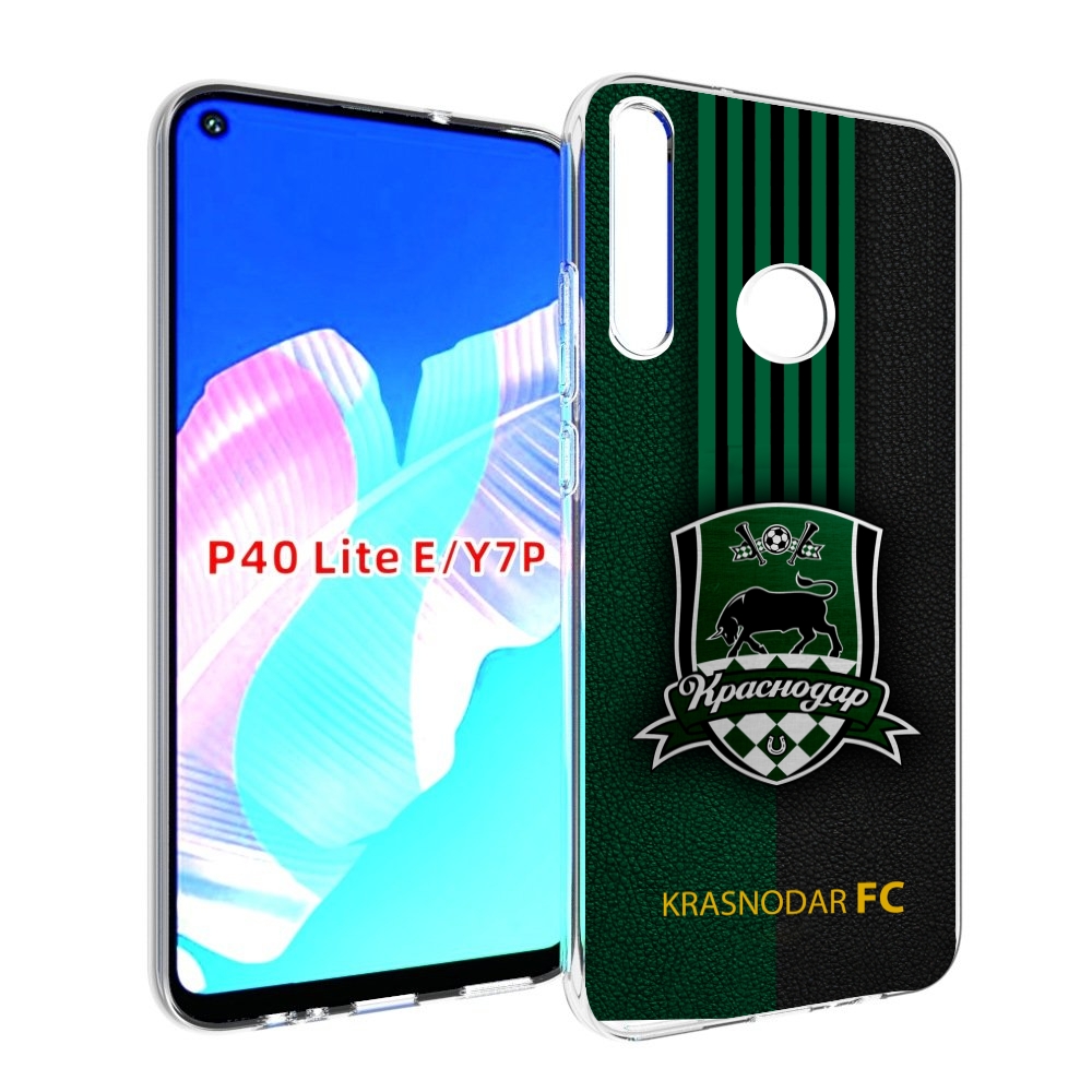 

Чехол бампер MyPads фк краснодар мужской для Huawei P40 Lite E, Прозрачный, Tocco