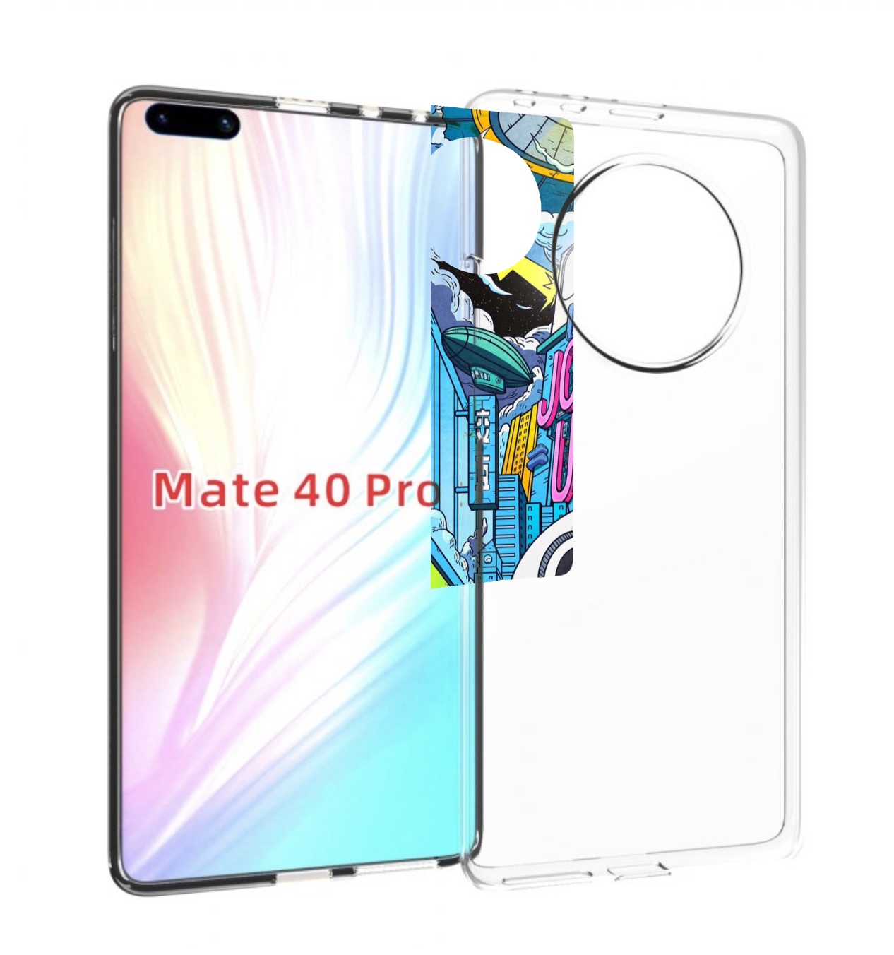 

Чехол MyPads FaceU для Huawei Mate 40 Pro (NOH-NX9), Прозрачный, Tocco