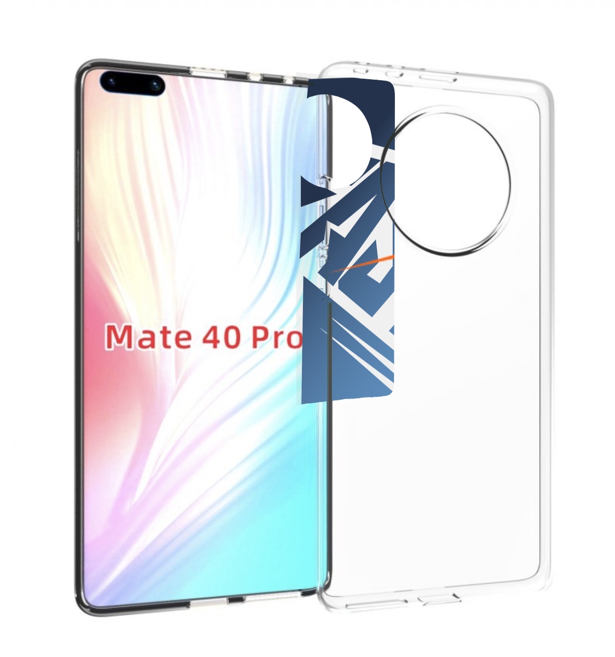 

Чехол MyPads Fast для Huawei Mate 40 Pro (NOH-NX9), Прозрачный, Tocco