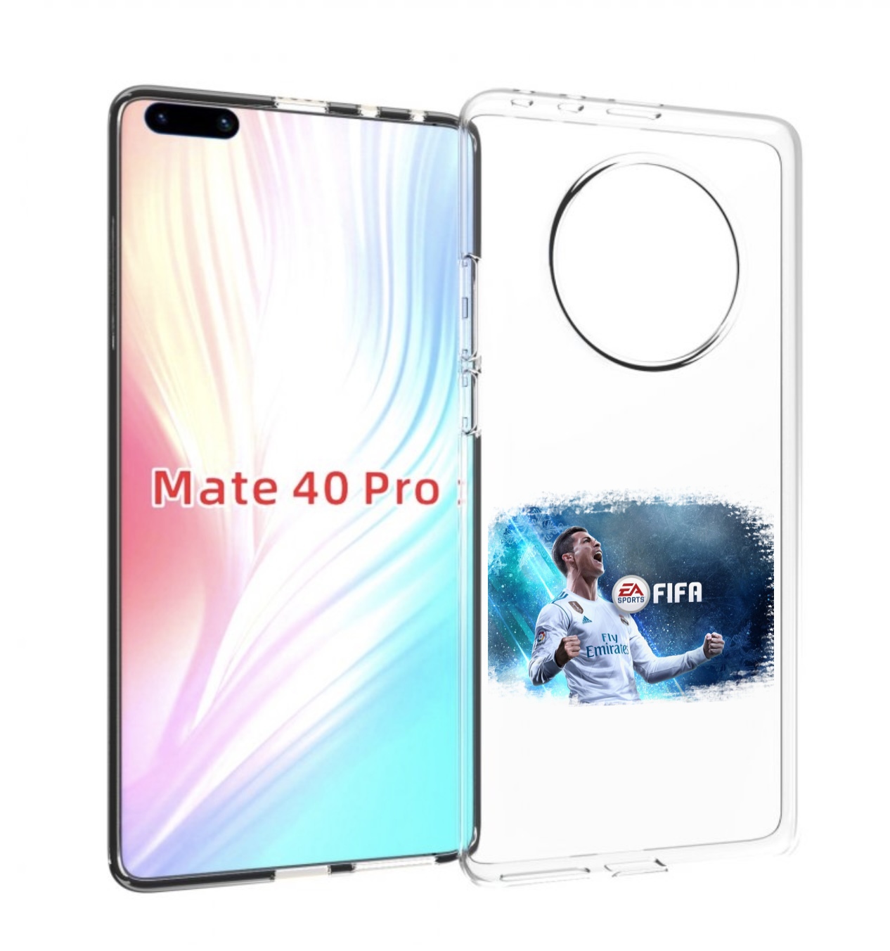 

Чехол MyPads FiFA логотип для Huawei Mate 40 Pro (NOH-NX9), Прозрачный, Tocco