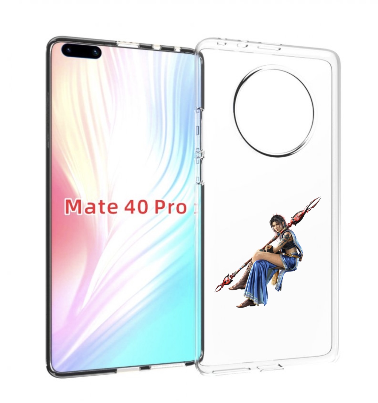 

Чехол MyPads Final-Fantasy-2 для Huawei Mate 40 Pro (NOH-NX9), Прозрачный, Tocco