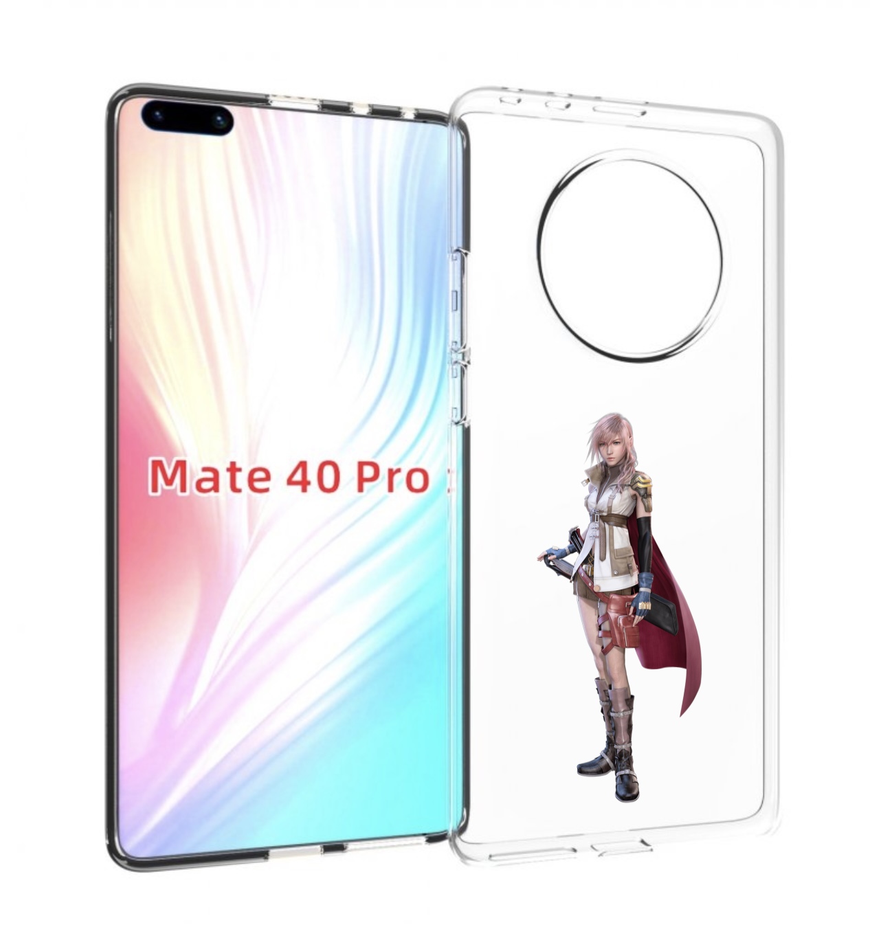 

Чехол MyPads Final-Fantasy для Huawei Mate 40 Pro (NOH-NX9), Прозрачный, Tocco