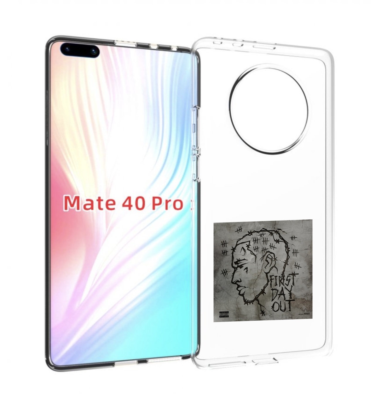 

Чехол MyPads First Day Out для Huawei Mate 40 Pro (NOH-NX9), Прозрачный, Tocco