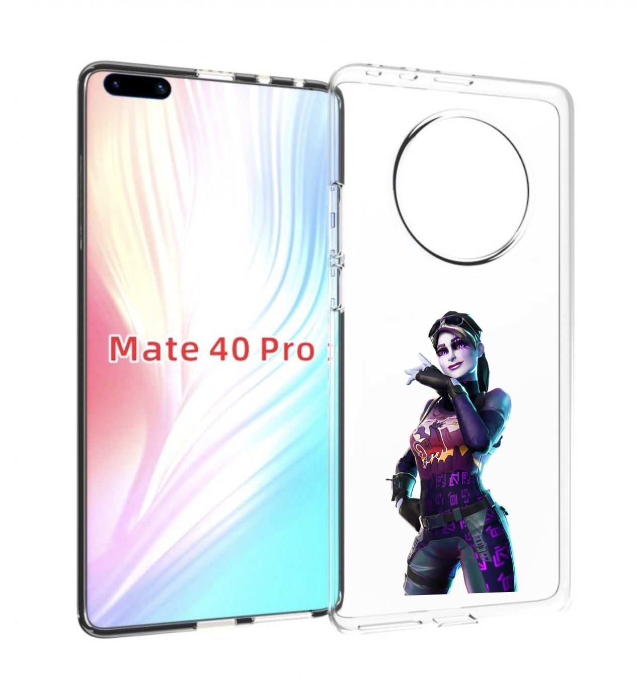 

Чехол Mypads Fortnite-3 Для Huawei Mate 40 Pro (Noh-Nx9), Прозрачный, Tocco