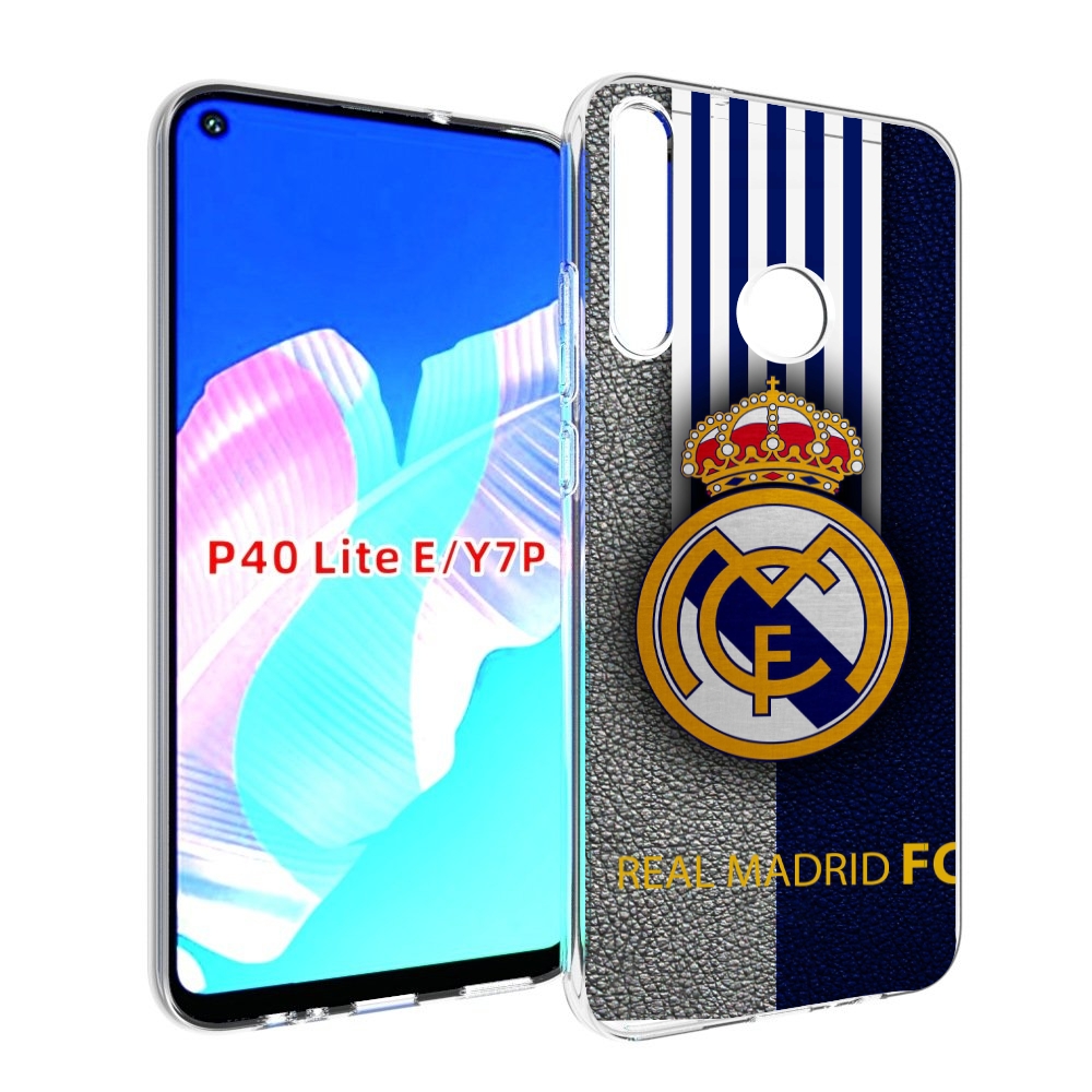 

Чехол бампер MyPads фк реал мадрид мужской для Huawei P40 Lite E, Прозрачный, Tocco