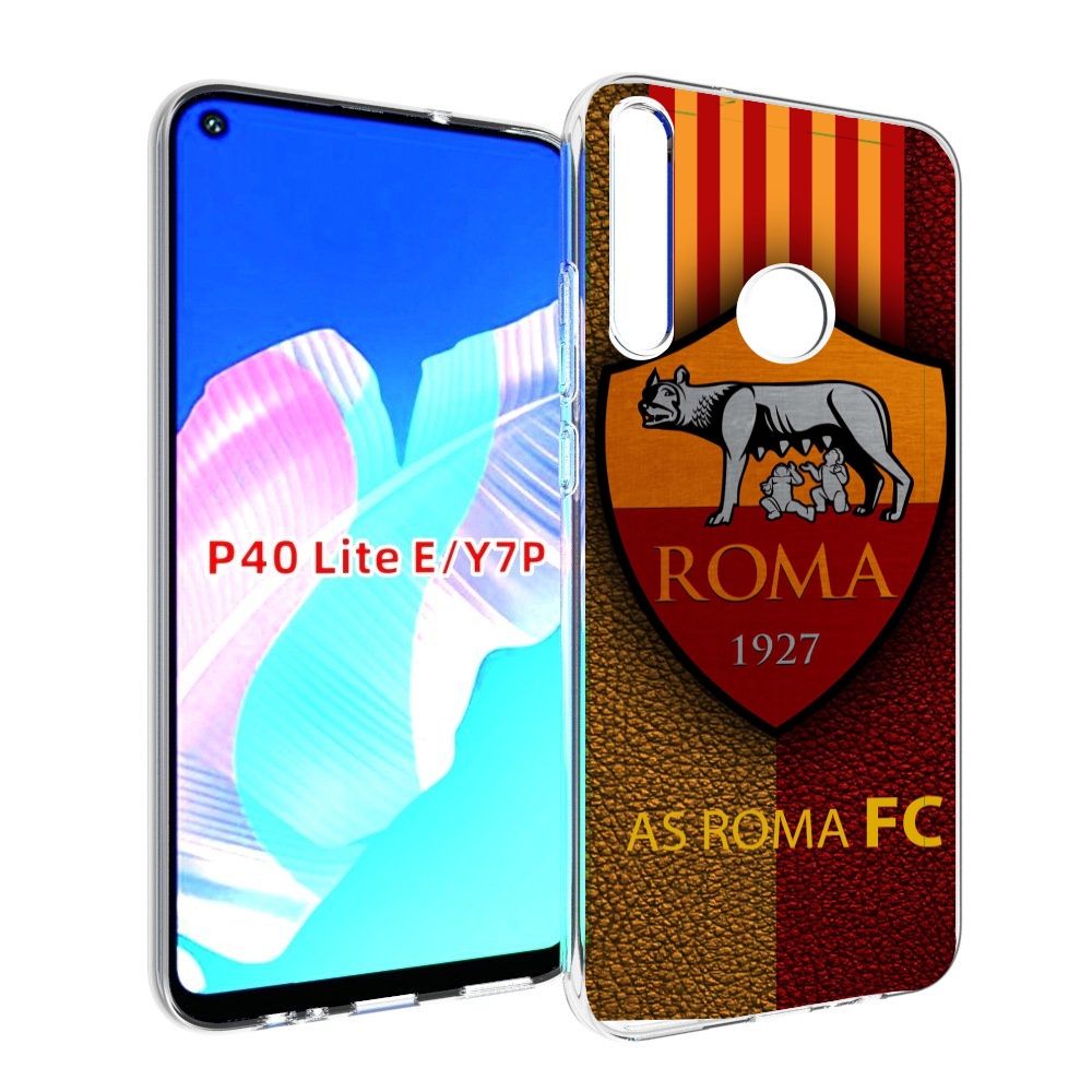 

Чехол бампер MyPads фк рома для Huawei P40 Lite E, Прозрачный, Tocco