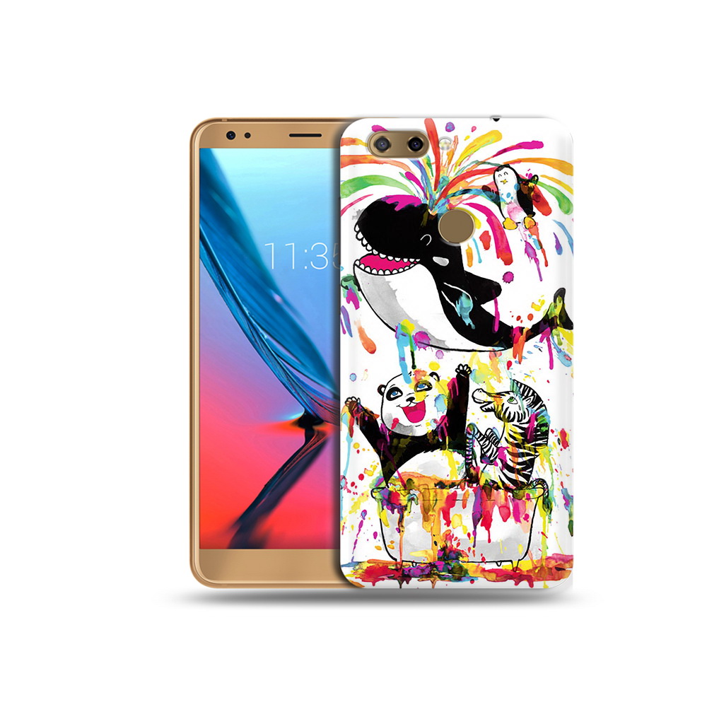 

Чехол MyPads Tocco для ZTE Blade V9 Хиппи кит (PT106427.464.191), Прозрачный, Tocco