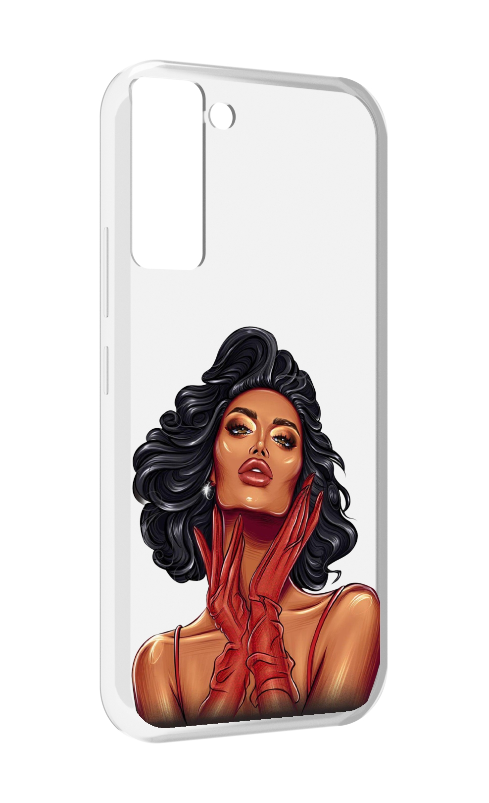 

Чехол MyPads мулатка-в-перчатках женский для Tecno Pop 5 LTE / Pop 5 Pro, Прозрачный, Tocco