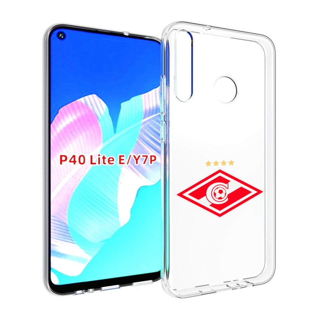 

Чехол бампер MyPads фк спартак 1 для Huawei P40 Lite E, Прозрачный, Tocco