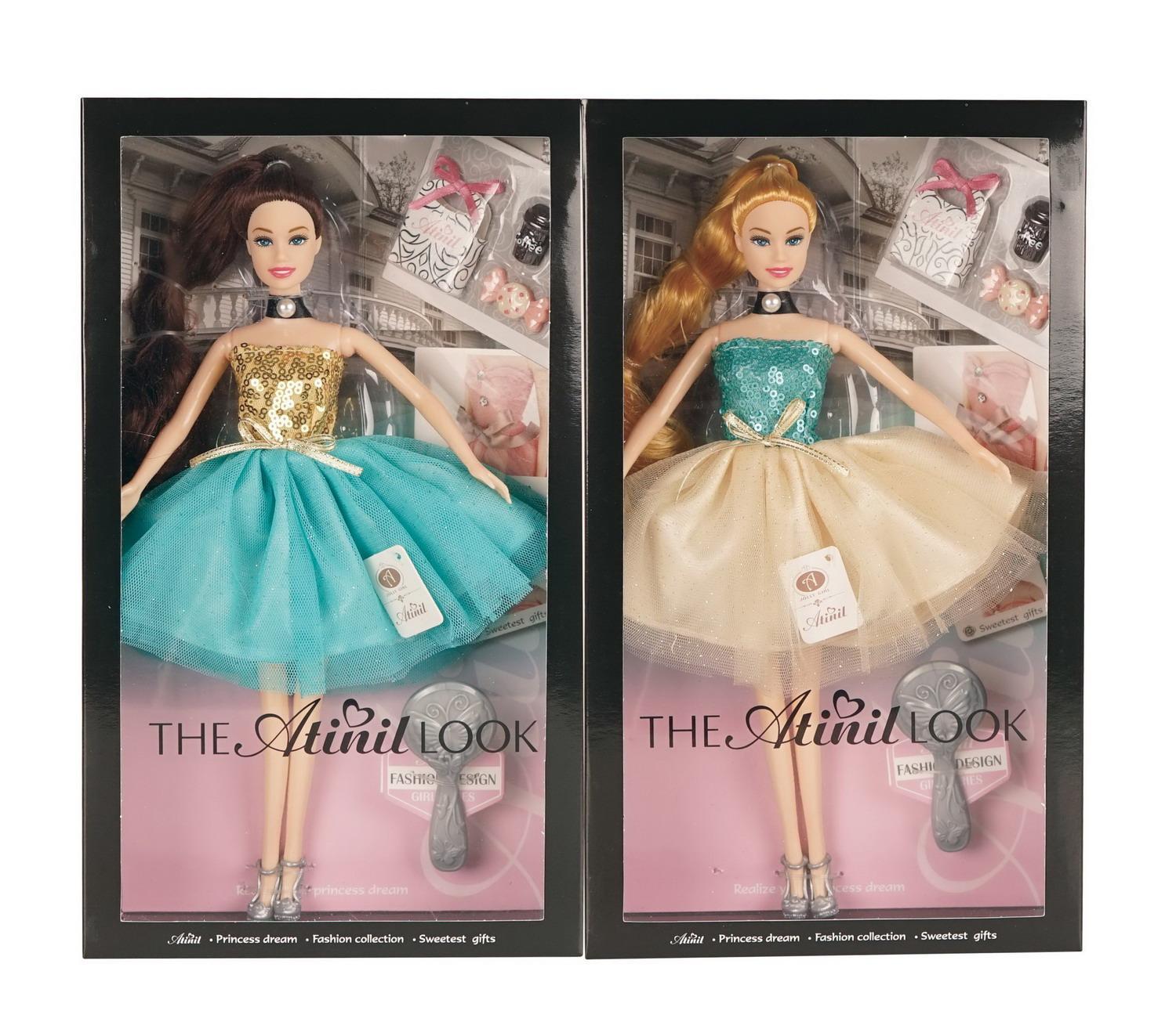 фото Кукла junfa atini на кинопремьере в платье с бирюзой, 28см wj-21559 junfa toys