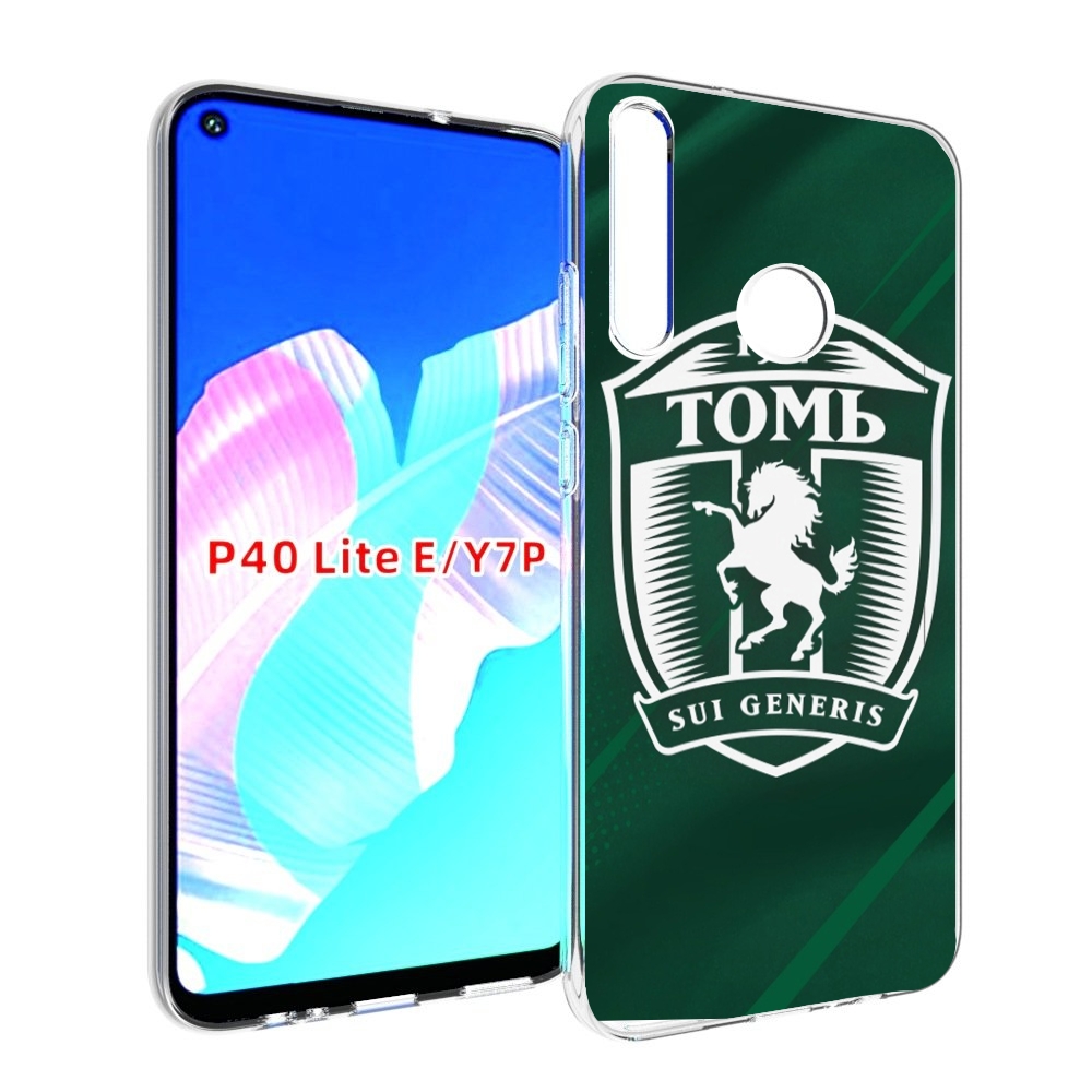 Чехол бампер MyPads фк томь томск для Huawei P40 Lite E
