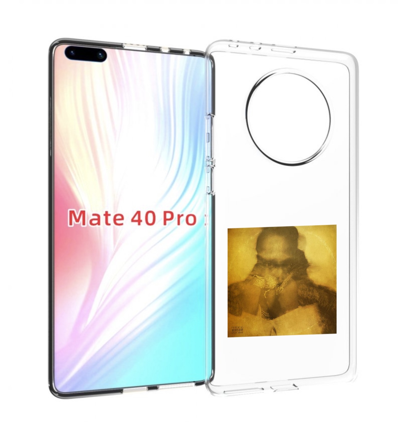 

Чехол Mypads Future - Future Для Huawei Mate 40 Pro (Noh-Nx9), Прозрачный, Tocco