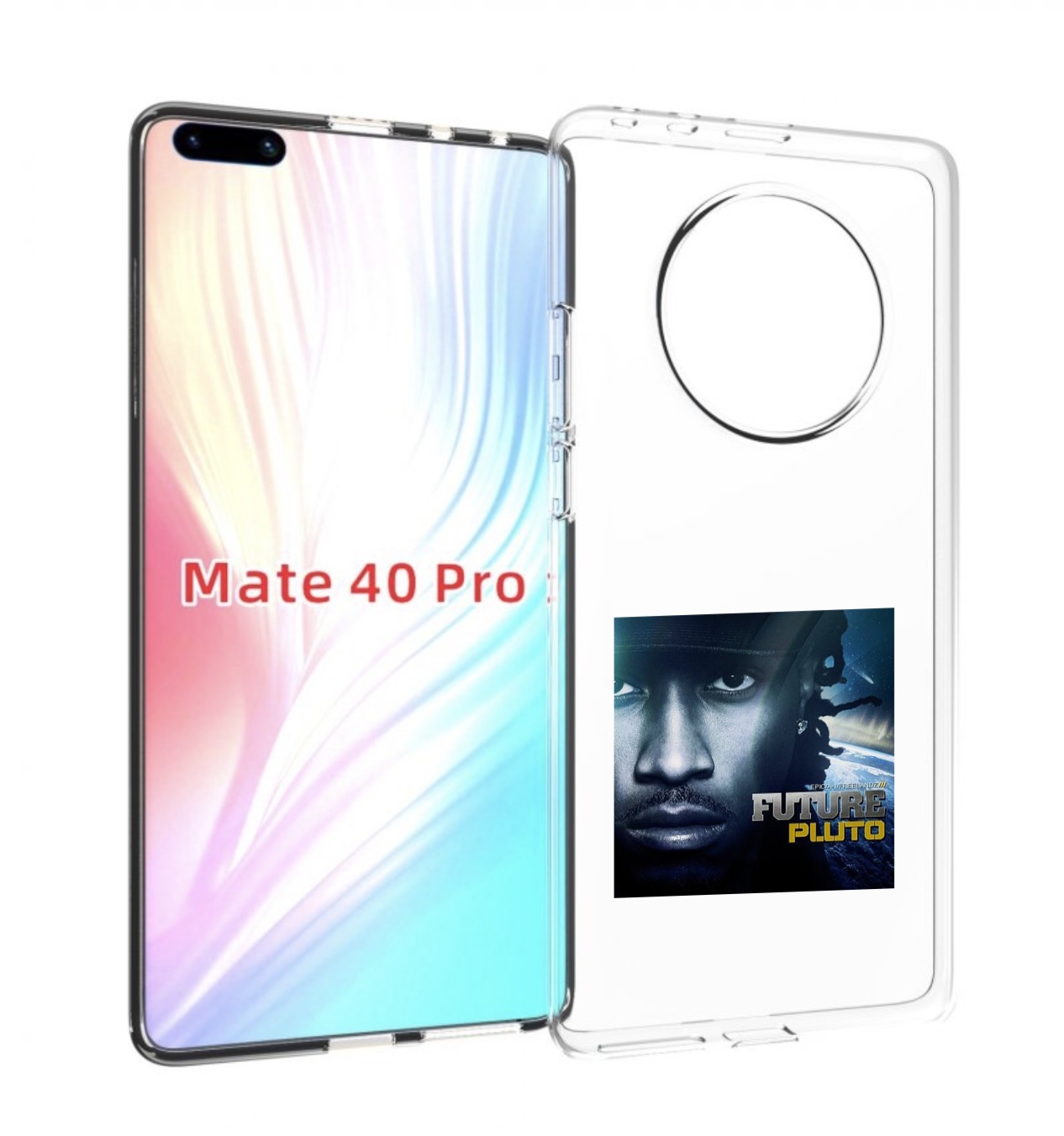 

Чехол Mypads Future - Pluto Для Huawei Mate 40 Pro (Noh-Nx9), Прозрачный, Tocco