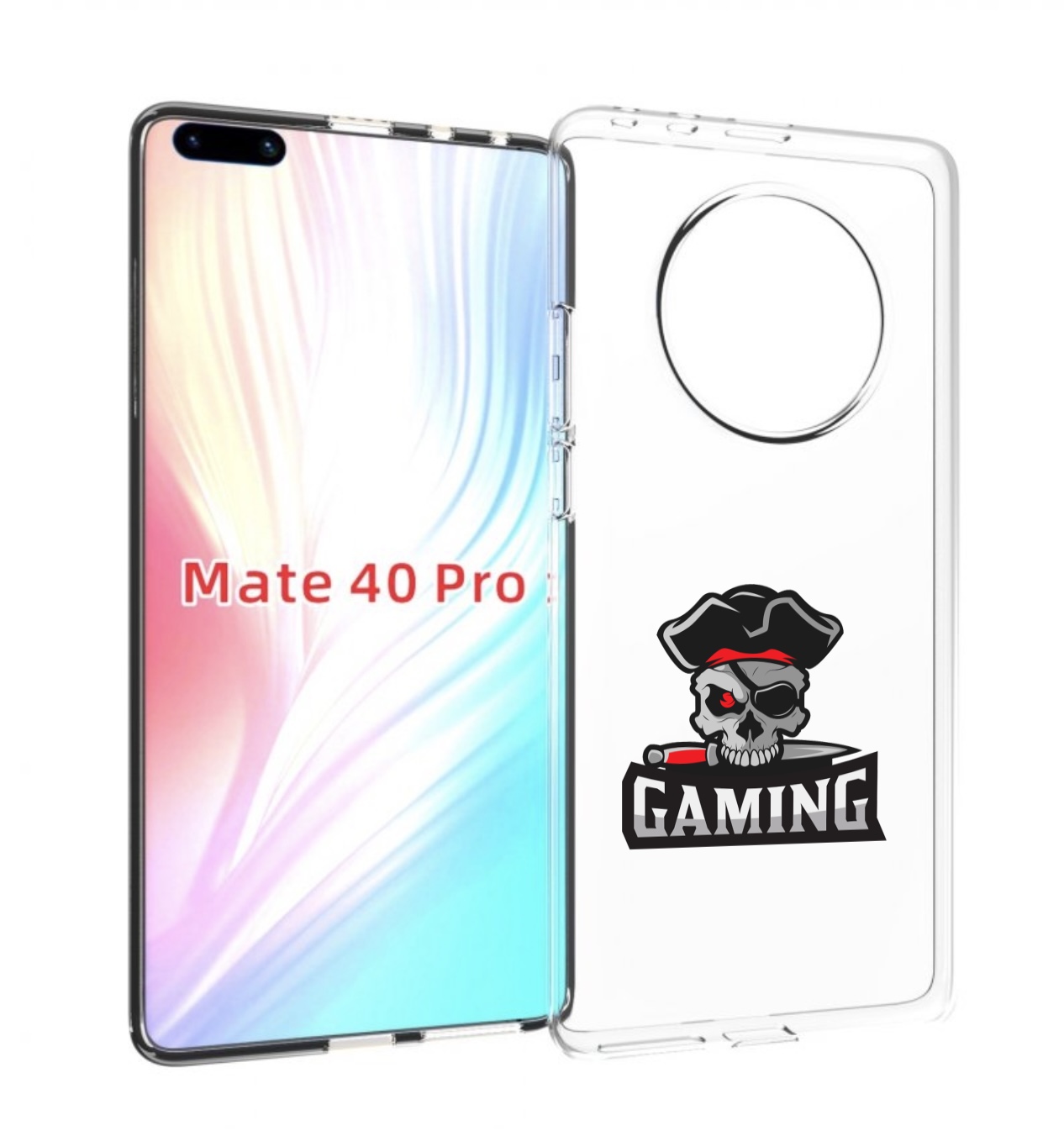 

Чехол MyPads Gaming-2 для Huawei Mate 40 Pro (NOH-NX9), Прозрачный, Tocco
