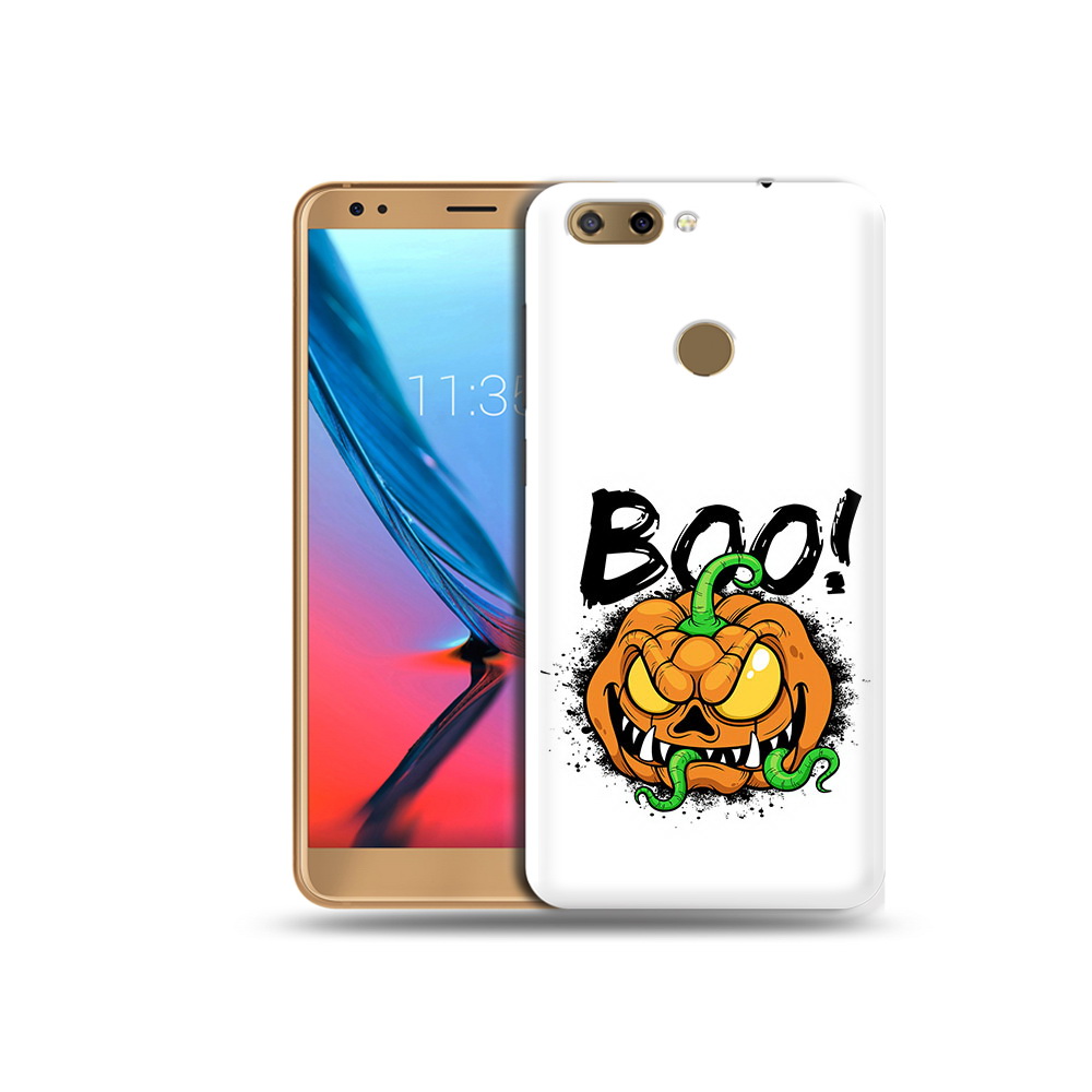Чехол MyPads Tocco для ZTE Blade V9 Хэллоуин бу (PT106427.464.193)