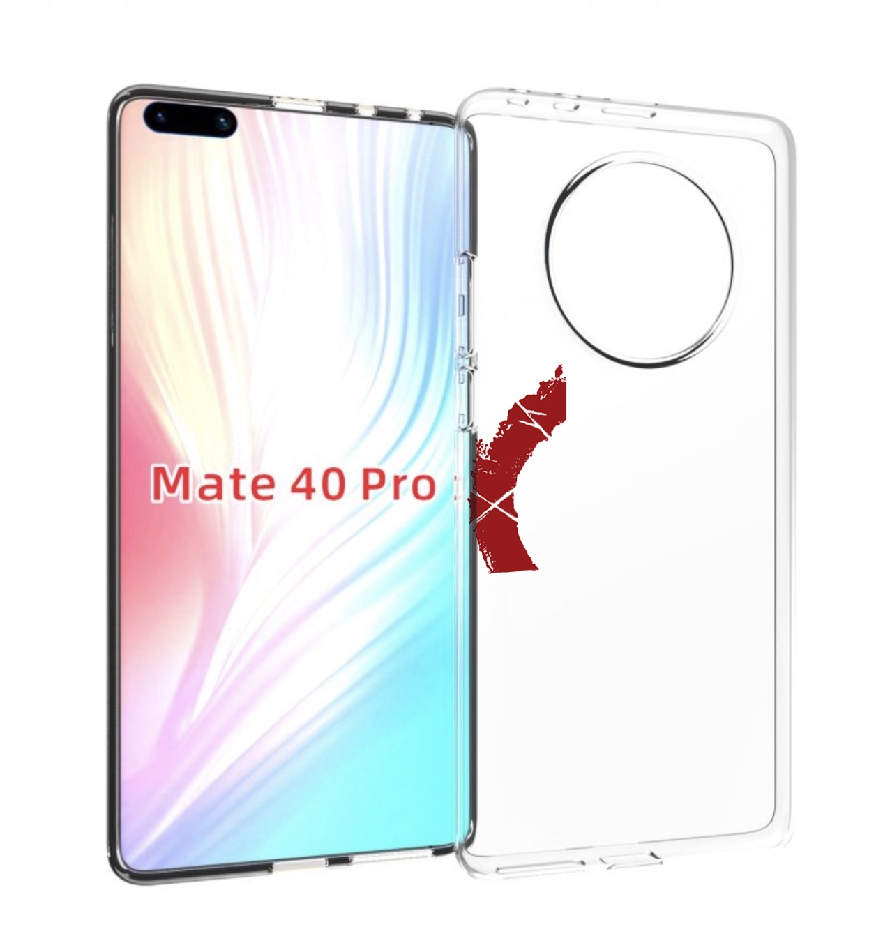 

Чехол MyPads God-of-War для Huawei Mate 40 Pro (NOH-NX9), Прозрачный, Tocco