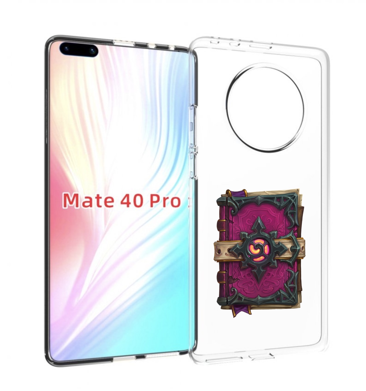 

Чехол MyPads Hearthstone для Huawei Mate 40 Pro (NOH-NX9), Прозрачный, Tocco