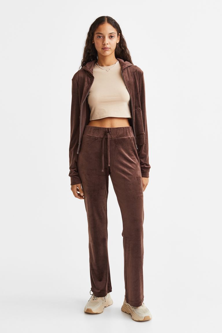 

Брюки женские H&M 1114676002 коричневые L (доставка из-за рубежа), 1114676002