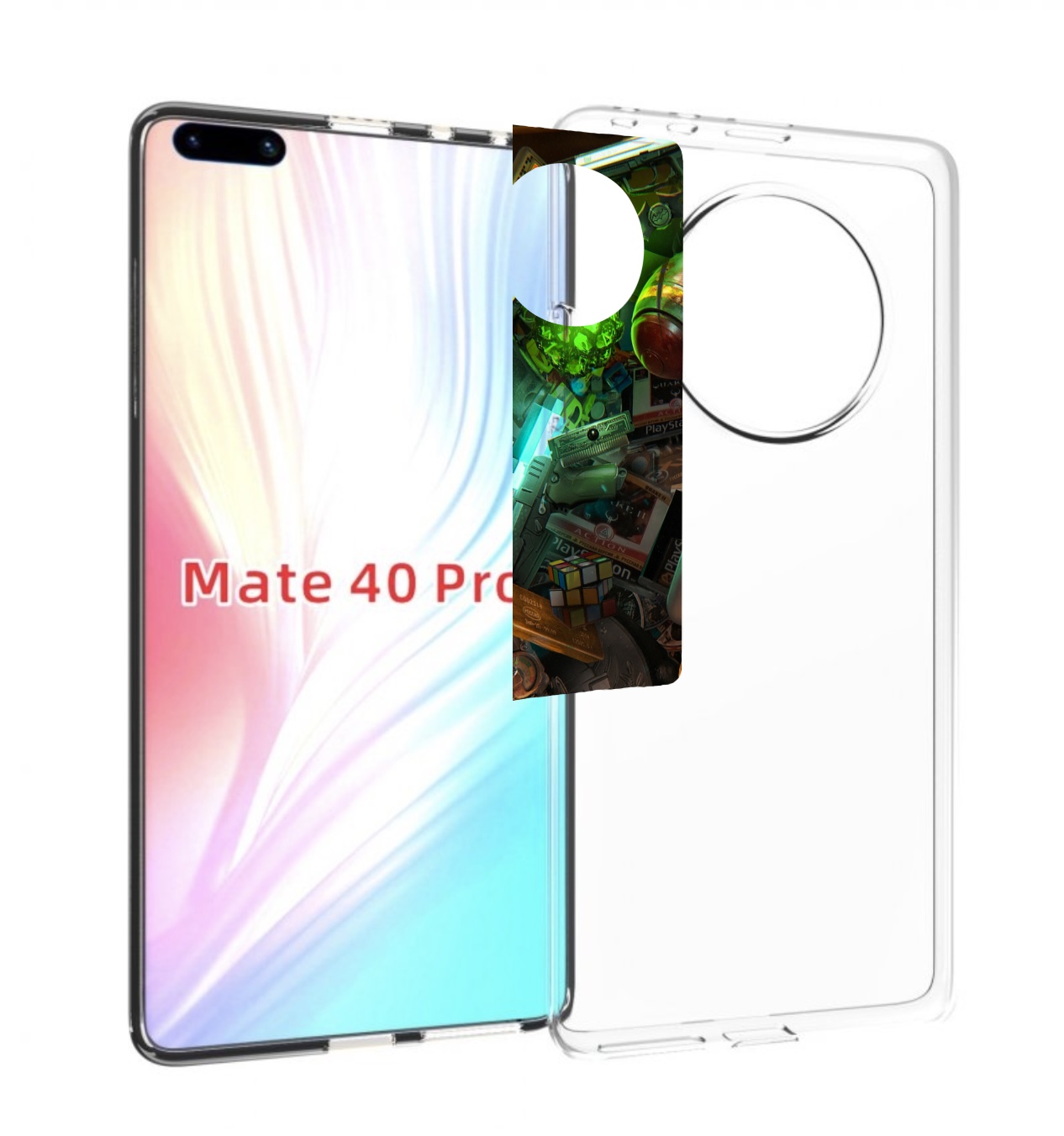 

Чехол MyPads JlaMBcPa6eM для Huawei Mate 40 Pro (NOH-NX9), Прозрачный, Tocco