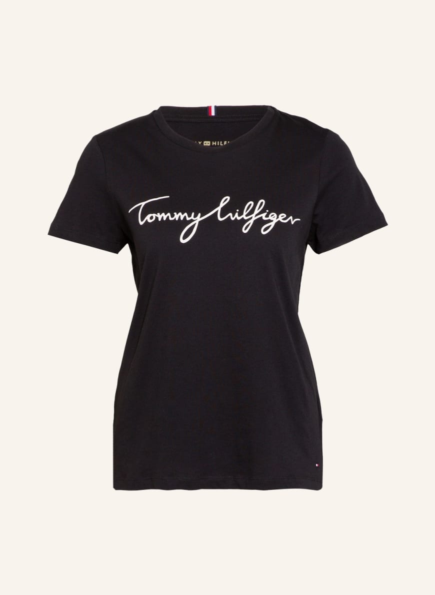 

Футболка женская Tommy Hilfiger 1001206640 черная XS, 1001206640