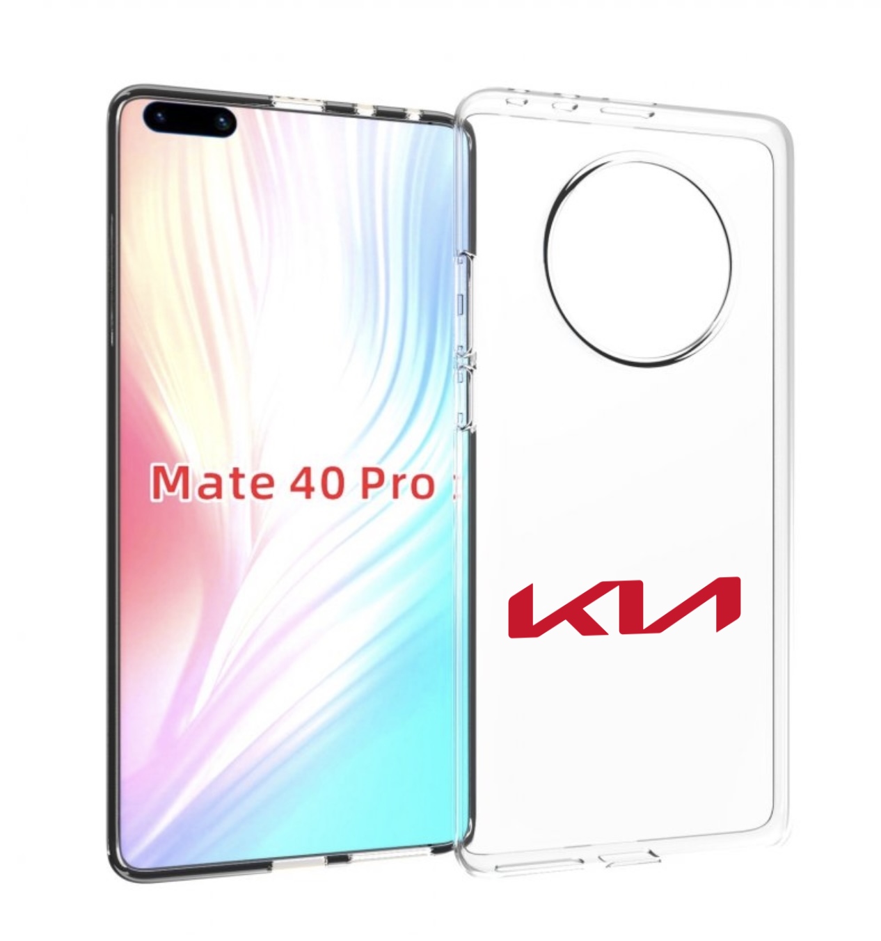 

Чехол Mypads Kia 3 Для Huawei Mate 40 Pro (Noh-Nx9), Прозрачный, Tocco