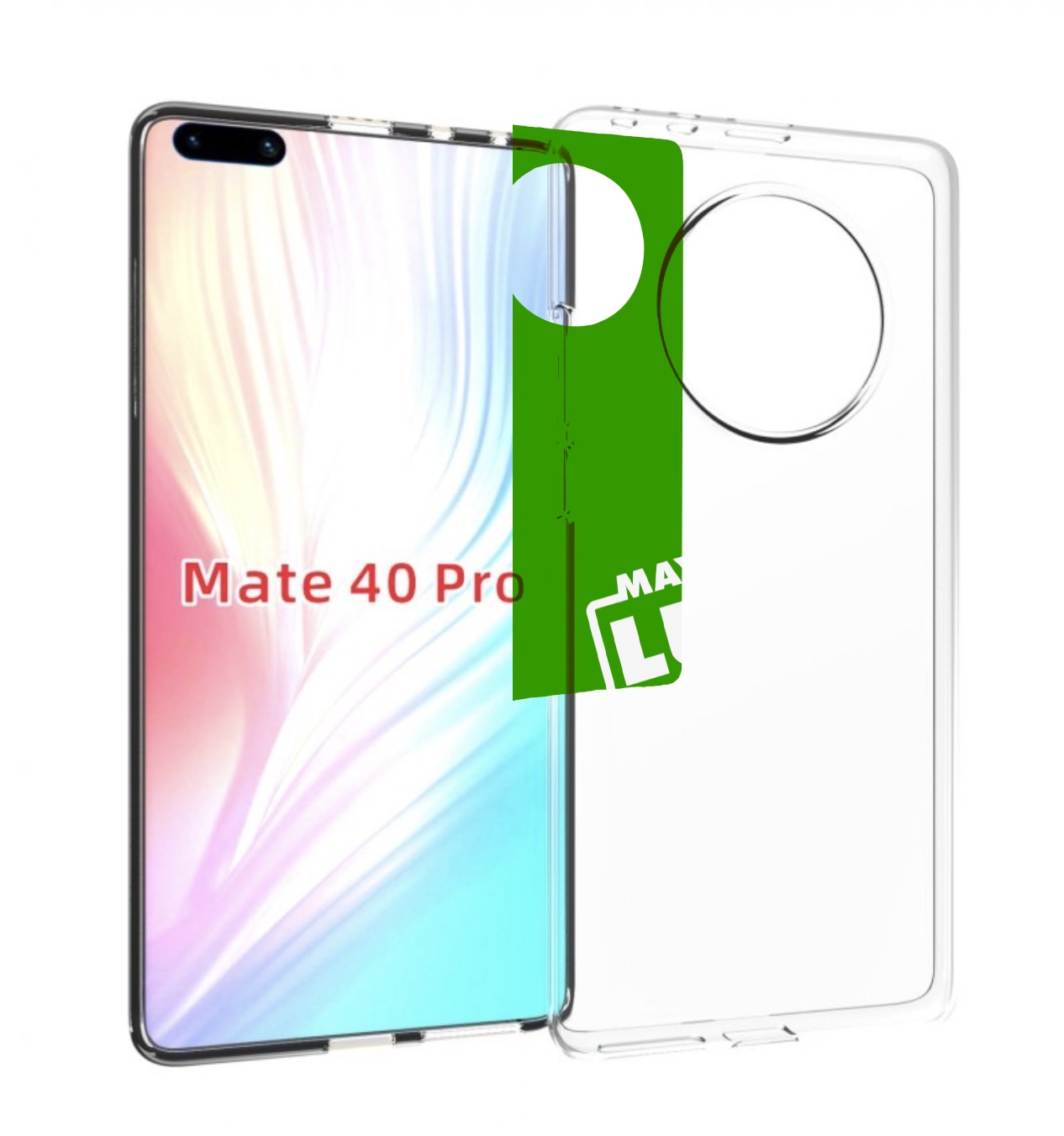 

Чехол MyPads Luck green для Huawei Mate 40 Pro (NOH-NX9), Прозрачный, Tocco