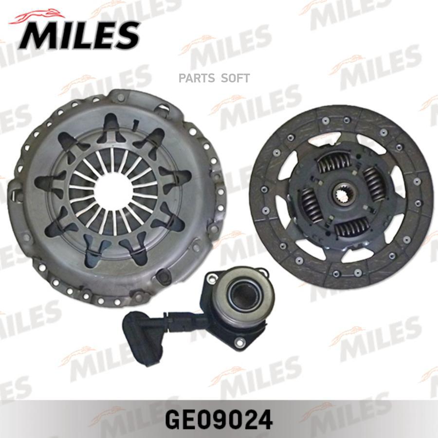 

Сцепление Miles Ge09024 Ford Focus 1.4-1.8 98-04 Без Подшипника Miles арт. GE09024