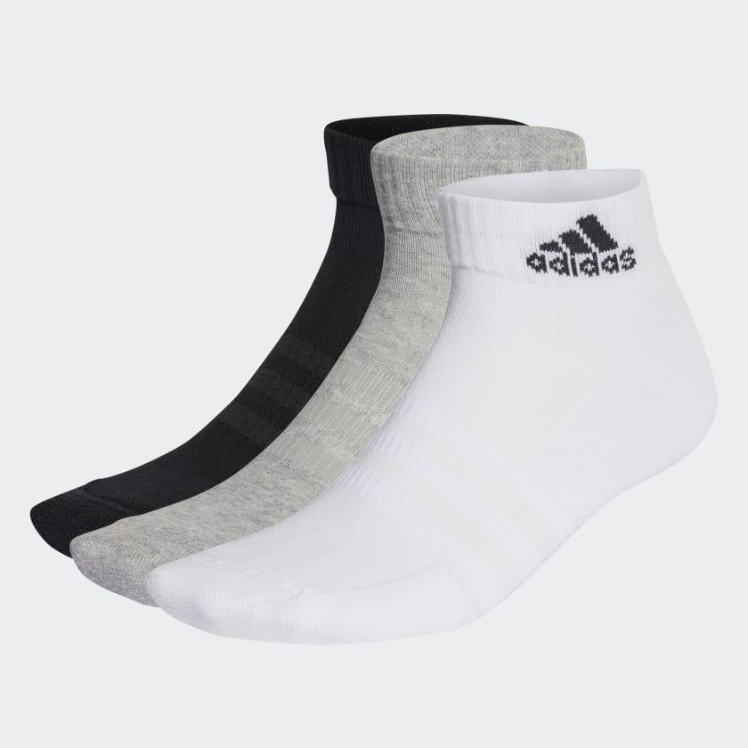 

Комплект носков мужских adidas Cushioned Sportswear Ankle Socks 3 Pairs разноцветных XL, Разноцветный, Cushioned Sportswear Ankle Socks 3 Pairs