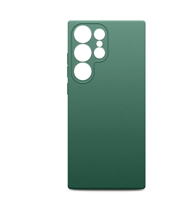 

Чехол для Samsung S23 Ultra темно-зеленый, силикон (IS793026)