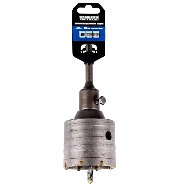 

Коронка WorkMaster SDS plus по кирпичу в сб. ф68 мм 7770-099