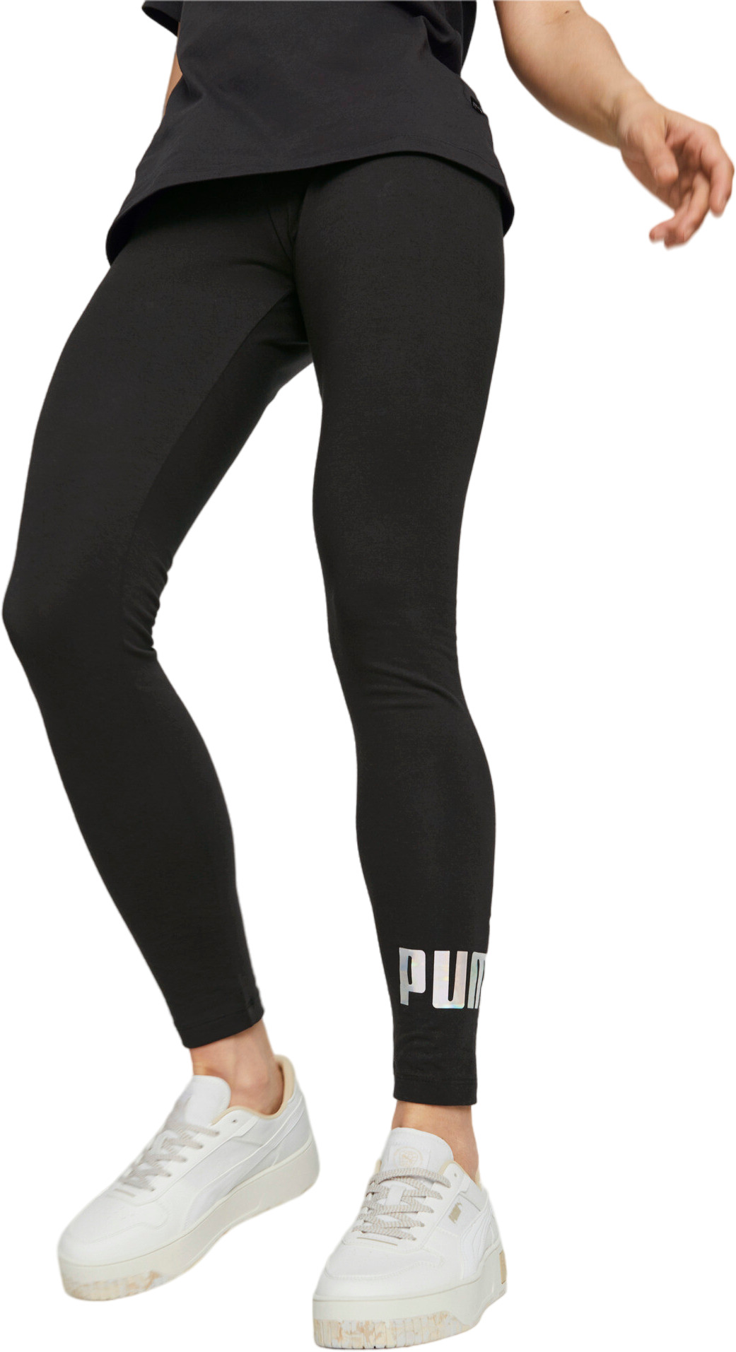 Спортивные леггинсы женские PUMA ESS+ NOVA SHINE Leggings черные M