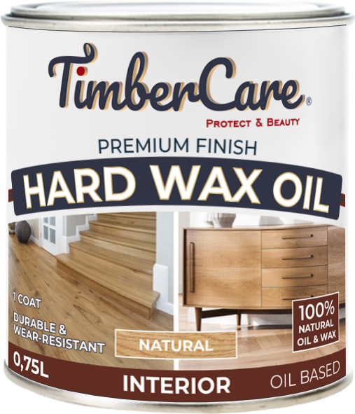 фото Масло с твердым воском для дерева timbercare, натуральный/ natural, 0.75 л