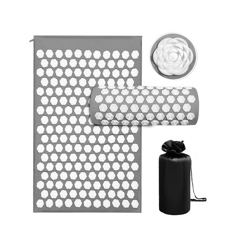 

Аппликатор Кузнецова комплект коврик и валик Gobetters серый