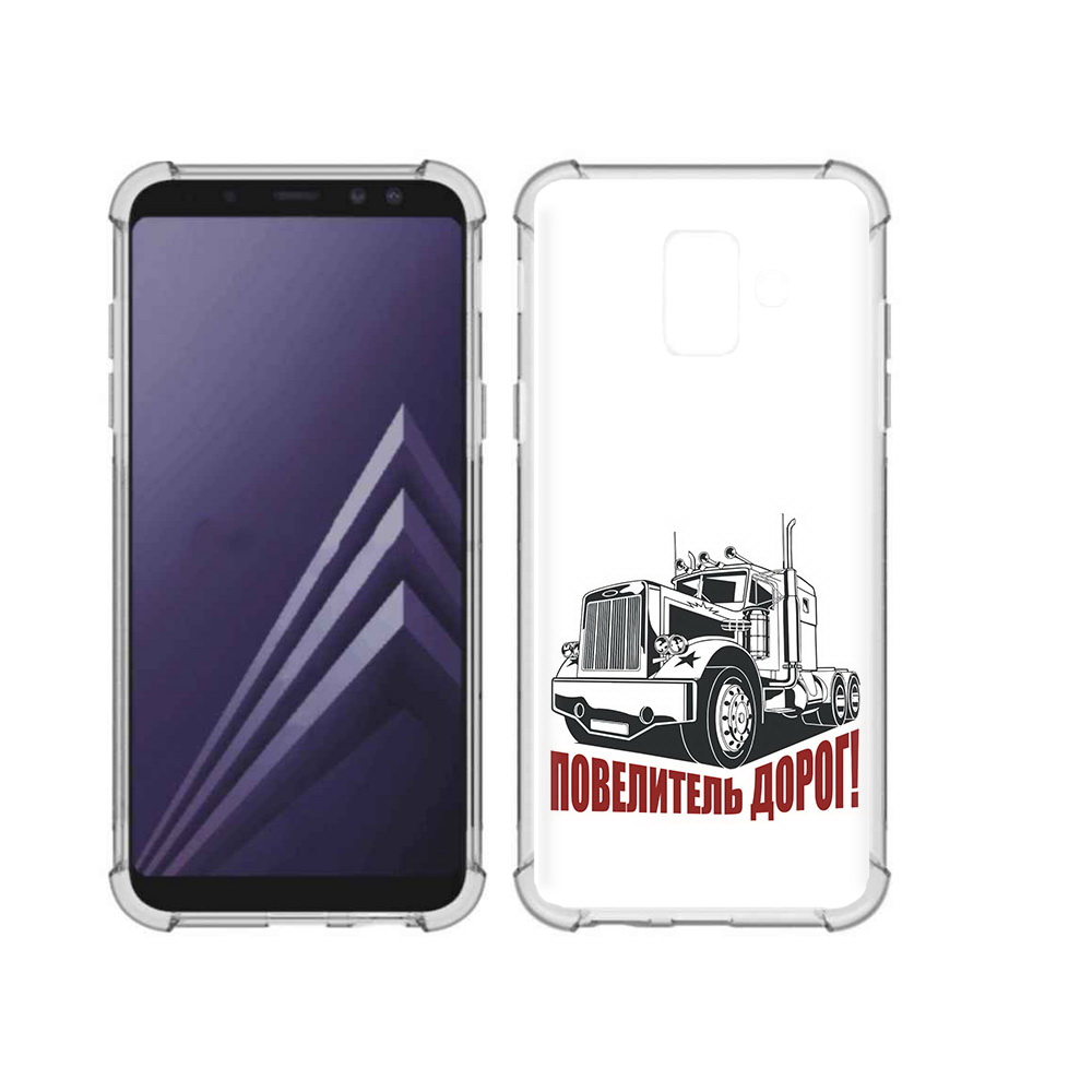 

Чехол MyPads Tocco для Samsung Galaxy A6 (2018) повелитель дорог (PT111558.582.547), Прозрачный, Tocco