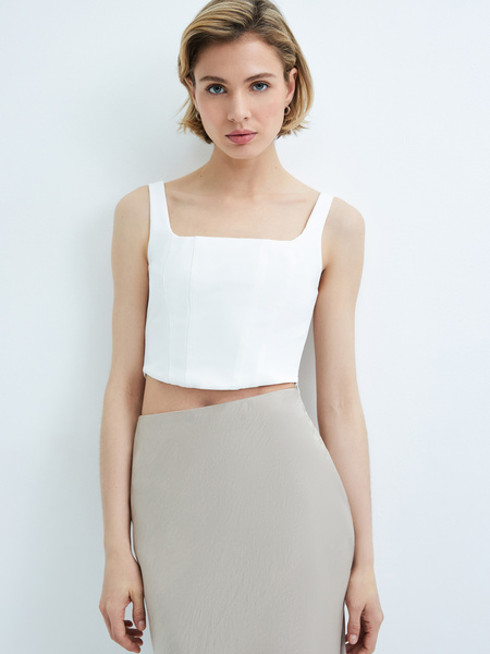 

Топ женский ZARINA 3327103303 бежевый XS, 3327103303