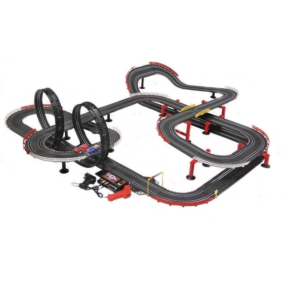 Гоночный автотрек JJ Slot Ралли длина трека 1420 см, от батареек, 1:43 - JJ93-1 slot car carrera digital 1 32 mc laren m20 no 8 74 30573 racing