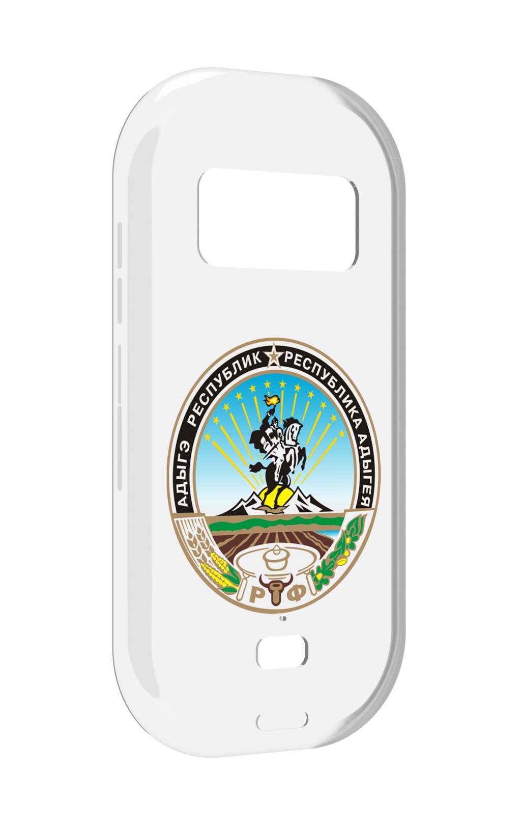 

Чехол MyPads герб-адыгея-маикоп для UleFone Armor 15, Прозрачный, Tocco