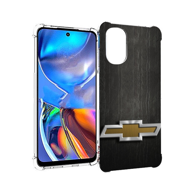 

Чехол MyPads шевроле chevrolet 2 для Motorola Moto E32, Прозрачный, Tocco