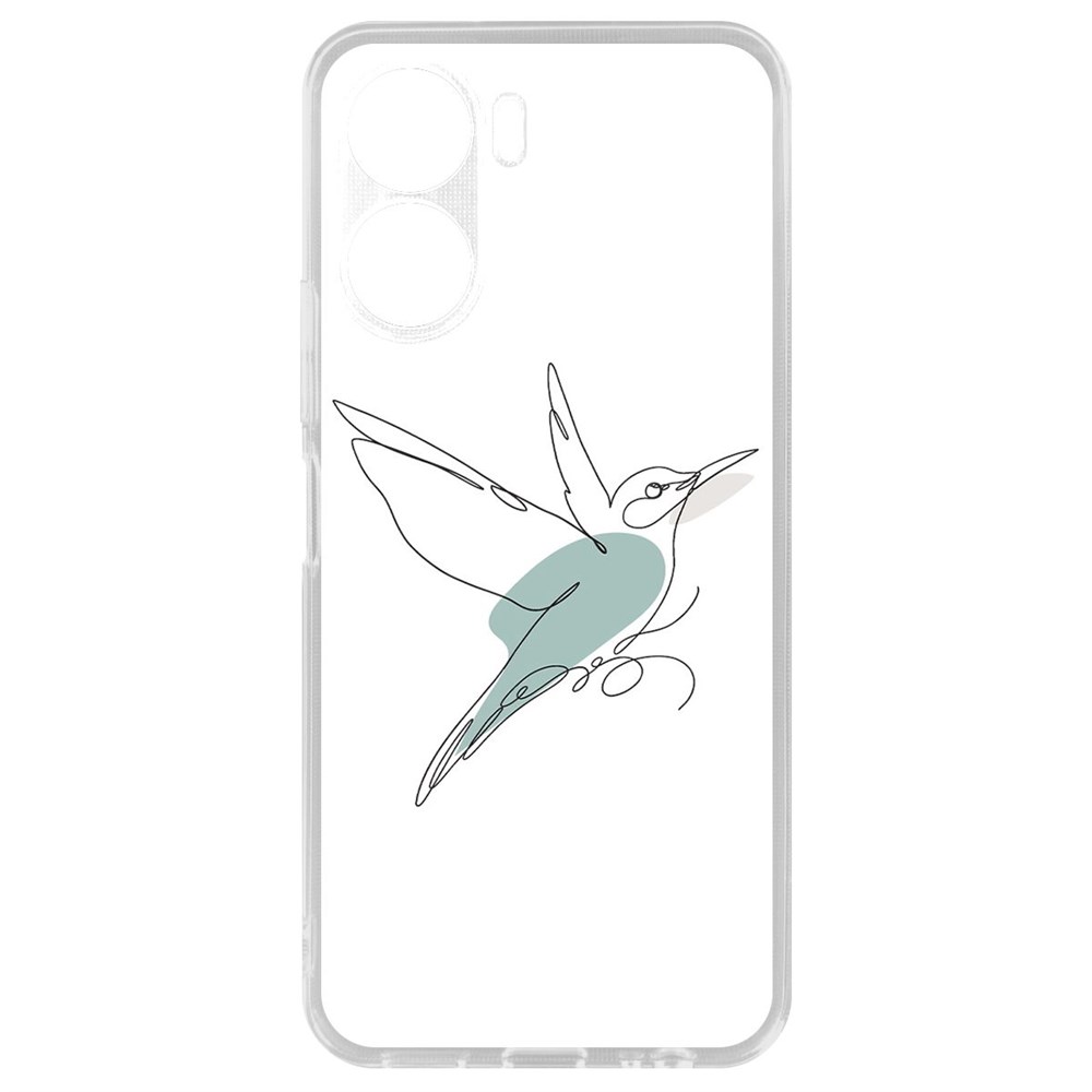 

Чехол-накладка Кейс Легкость для Vivo Y16, Прозрачный