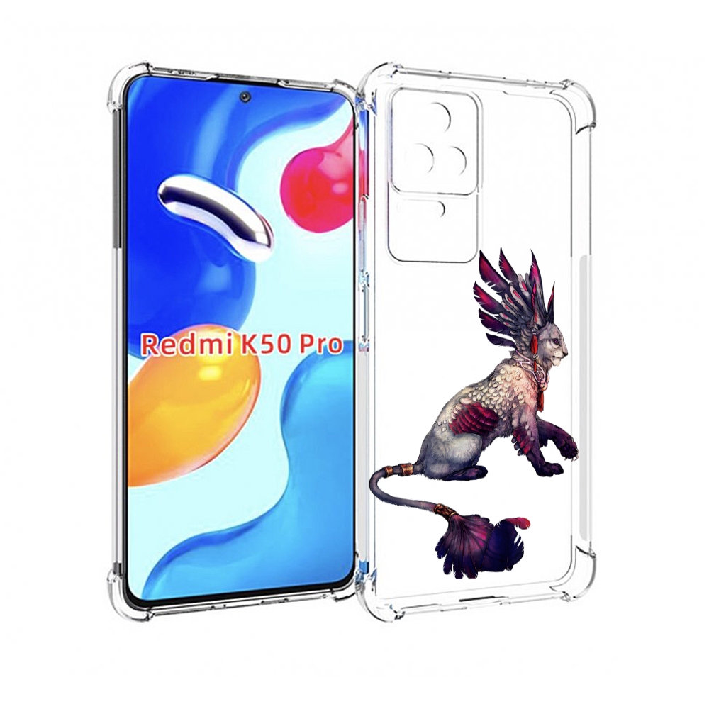 

Чехол MyPads волшебная-пума для Xiaomi Redmi K50/K50 Pro, Прозрачный, Tocco