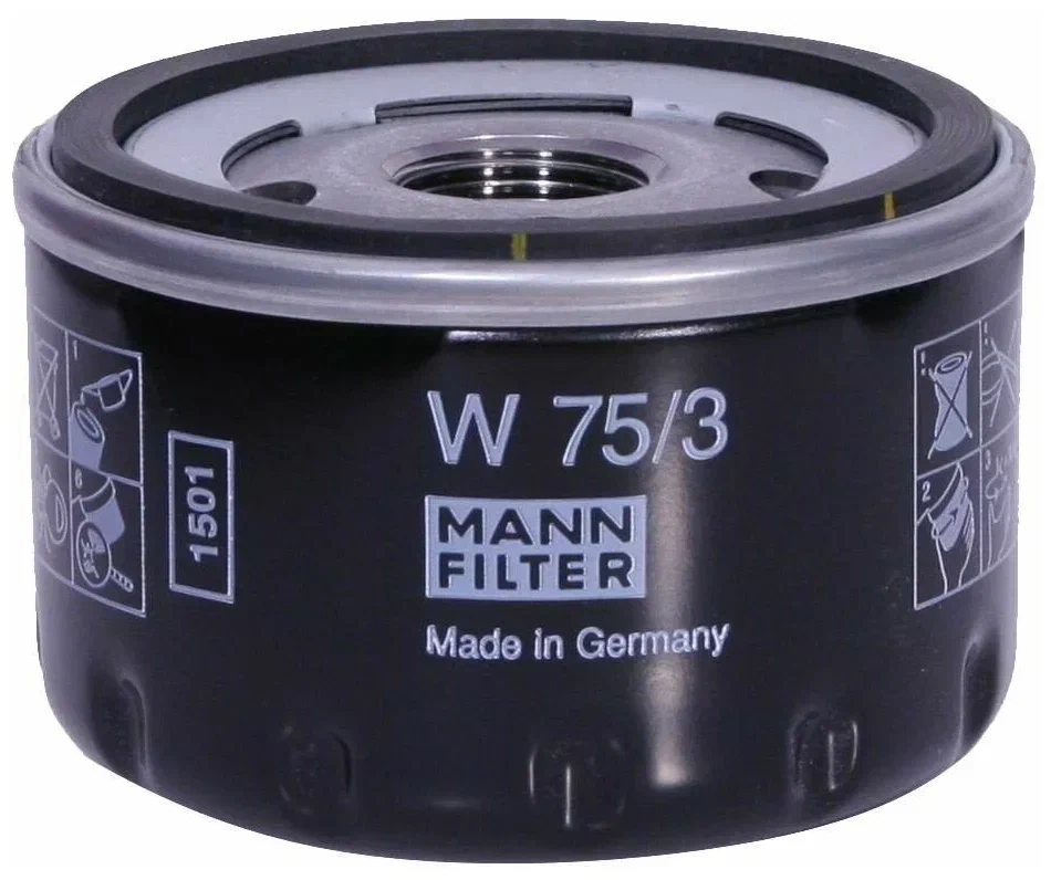

Mann W753 Фильтр масляный