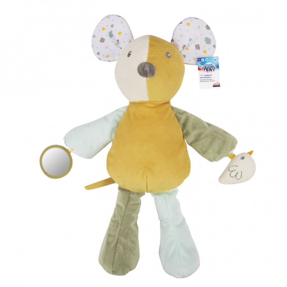 

Игрушка Canpol Babies Mouse обнимашка с пищалкой 77/200