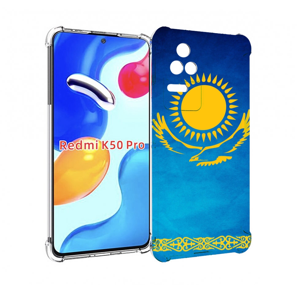 

Чехол MyPads герб и флаг казахстана для Xiaomi Redmi K50/K50 Pro, Прозрачный, Tocco