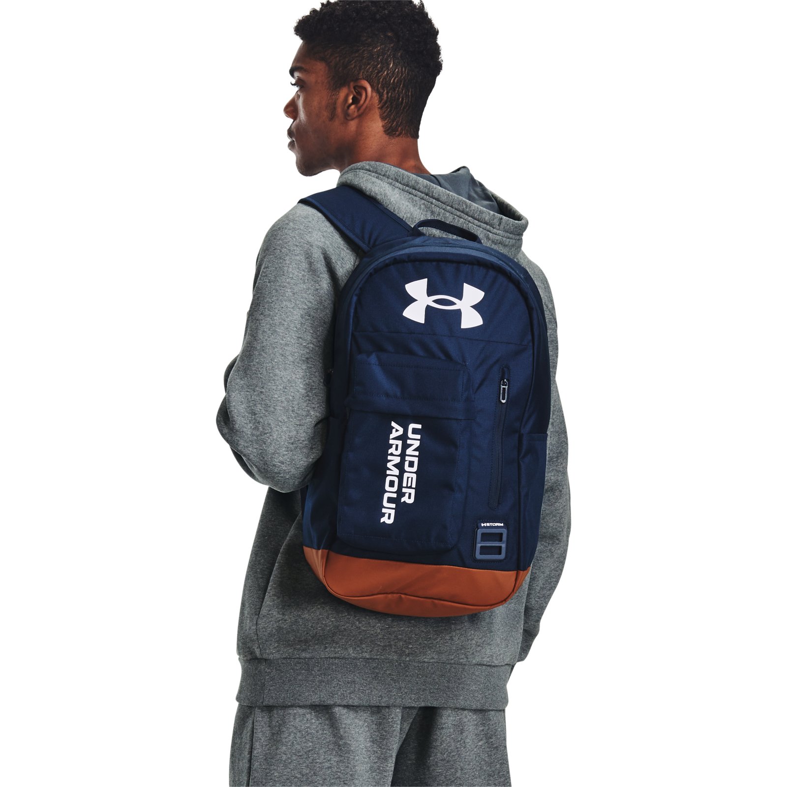 фото Рюкзак унисекс under armour halftime backpack синий