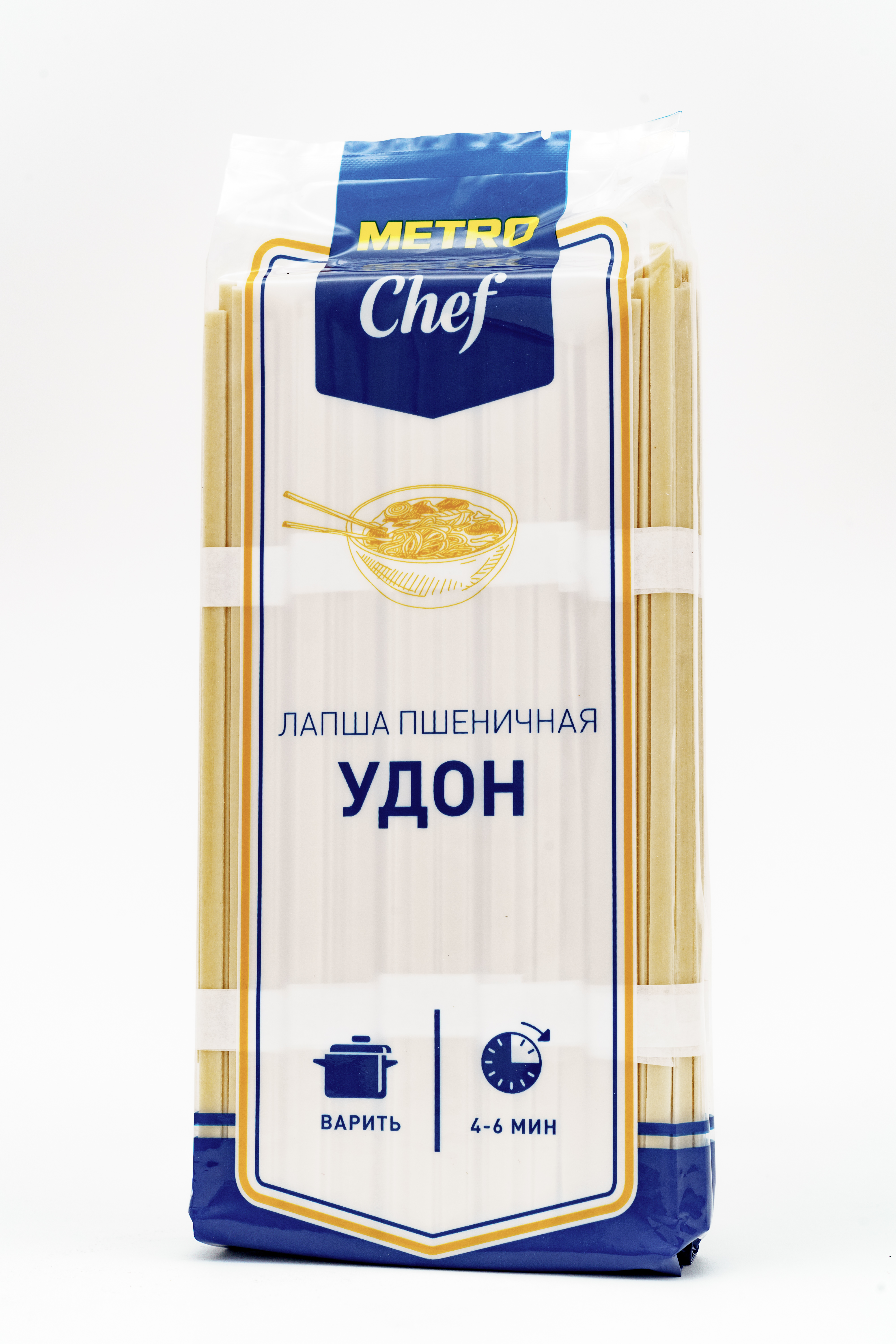 Макаронные изделия METRO Chef Удон лапша пшеничная 500 г