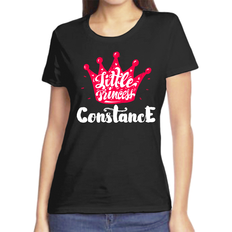 

Футболка женская черная 42 р-р little princess констанция, Черный, fzh_little_princess_Konstanciya